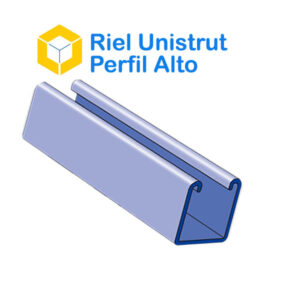 RIEL UNISTRUT PERFIL ALTO