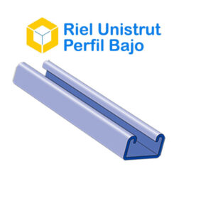 RIEL UNISTRUT PERFIL BAJO