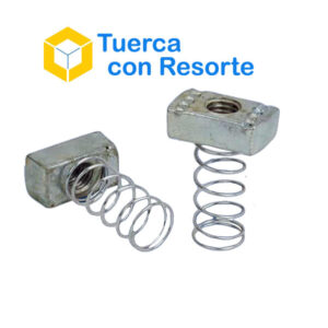 TUERCA CON RESORTE