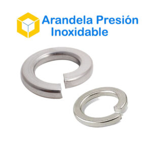 ARANDELA DE PRESION INOXIDABLE