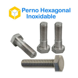 PERNO HEXAGONAL INOXIDABLE